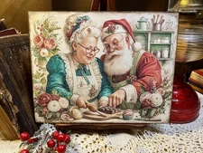 Christmas Mr and Mrs Claus' Kitchen, Handcrafted Plaque / Sign #5
