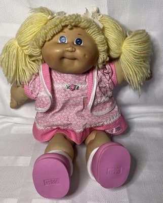 Vintage 1982 Blonde Hair Blue Eyes Xavier Roberts Coleco Cabbage Patch Kids Doll