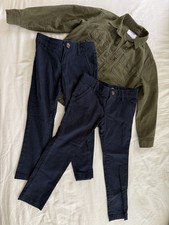 Old Navy Boy Set Navy Pants And Green Shirt Size 6