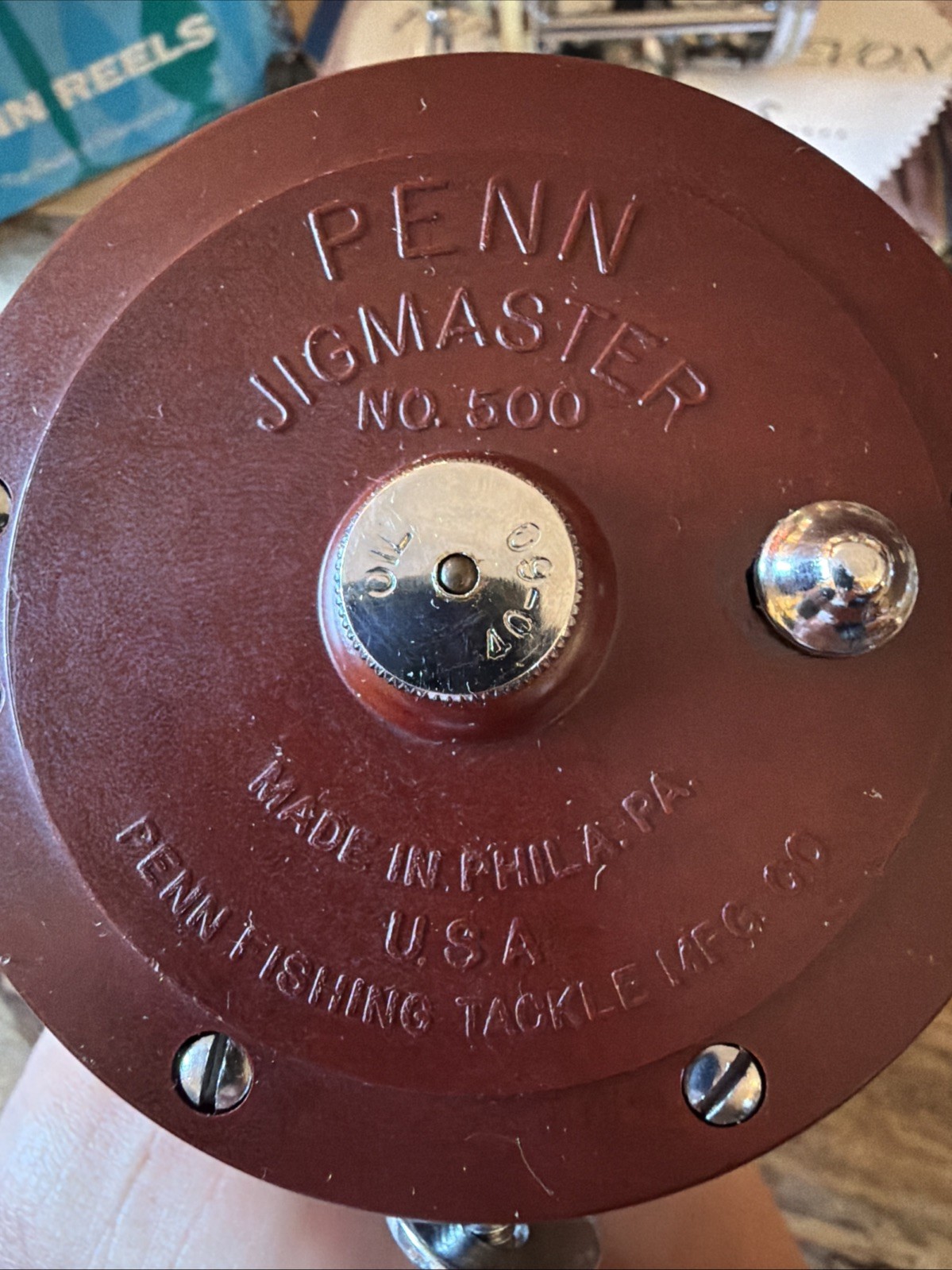 Penn Jig Master 500 Reel U.S.A. W/ Original Box