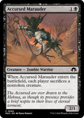 Accursed Marauder - LP Foil C : Modern Horizons 3