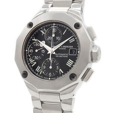 BAUME & MERCIER Riviera XL Chronograph Date Water Resistant Black Men Automatic 5