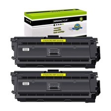 2PK CF362A Yellow Toner fit for HP 508A Color Laserjet M552dn M553x MFP M577Z