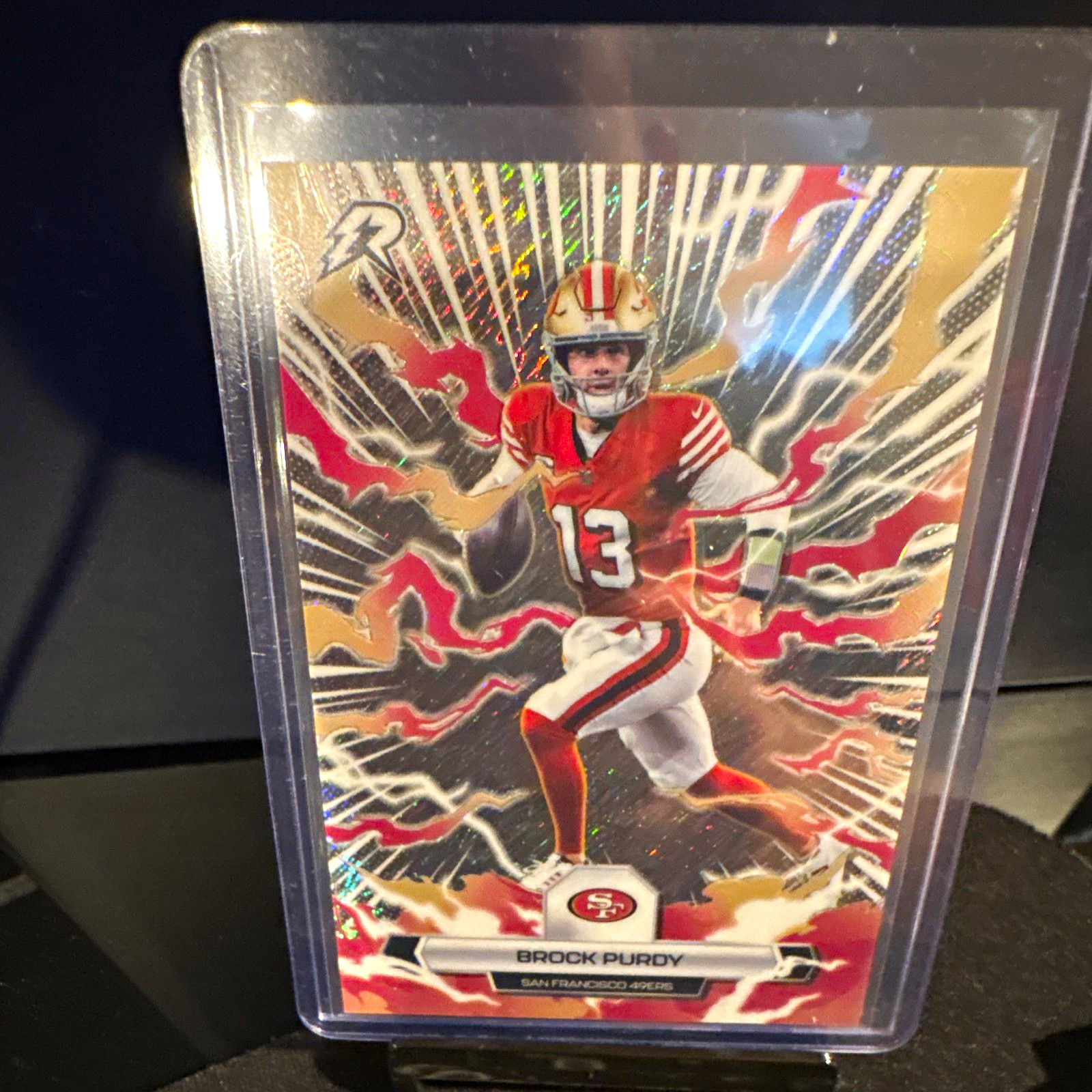 2025 Topps Resurgence Brock Purdy #86 Silver Static Refractor 49ers