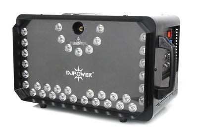 DJ POWER Nebelmaschine H-2VSD, senkrechter Nebelausstoß bis zu 12m