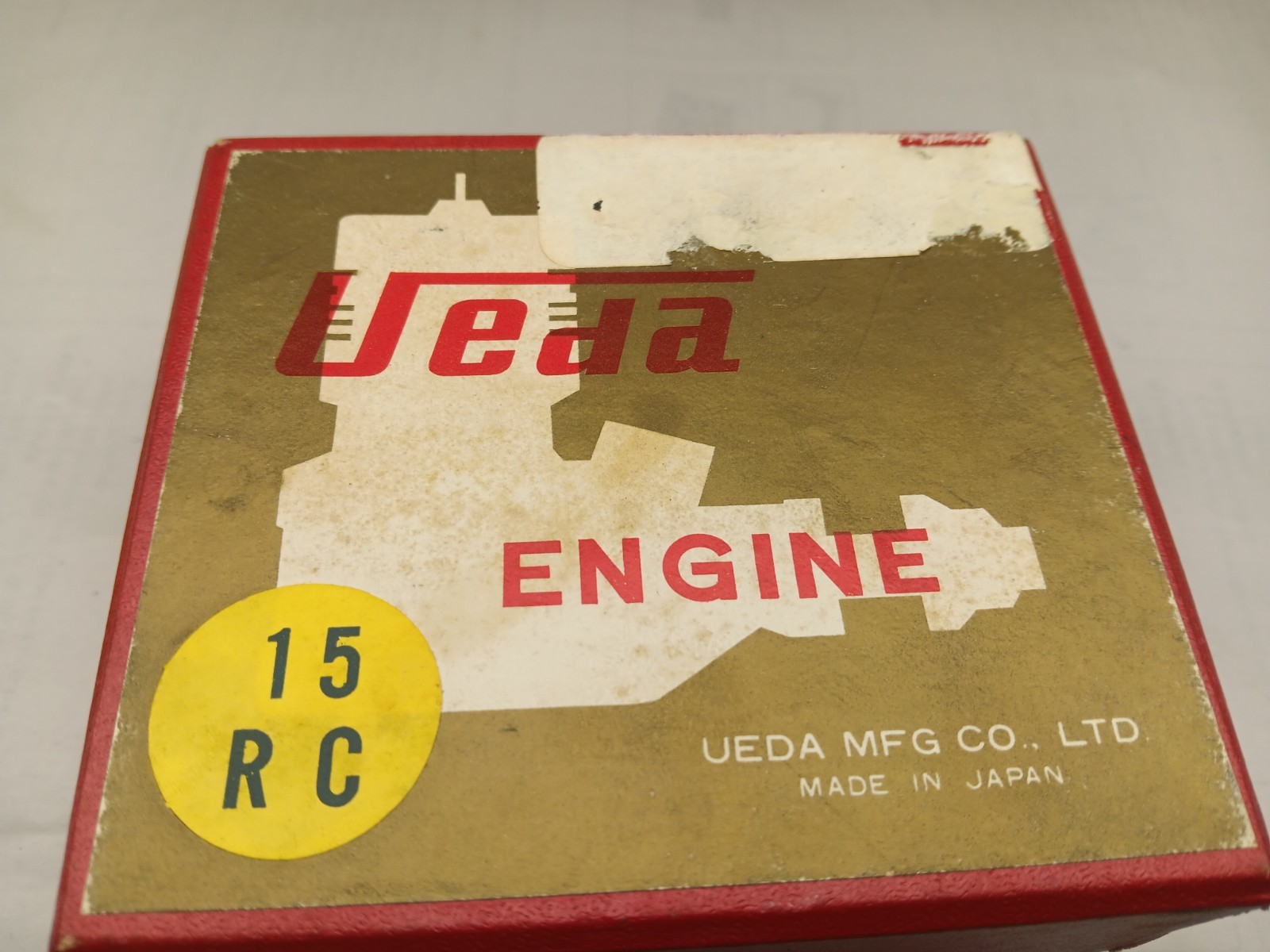 RARE UEDA .15 C/L COUGAR R/C MODEL AIRPLANE ENGINE FROM JAPAN
