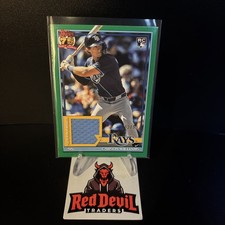 2026 Topps Carson Williams  2 Relic Card Lot.  Green /99 And Base. Rays