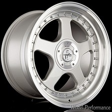 18 Zoll K3 Tiefbett Alufelgen 8,5+10x18 5x112 ET30-25 in silber für Mercedes