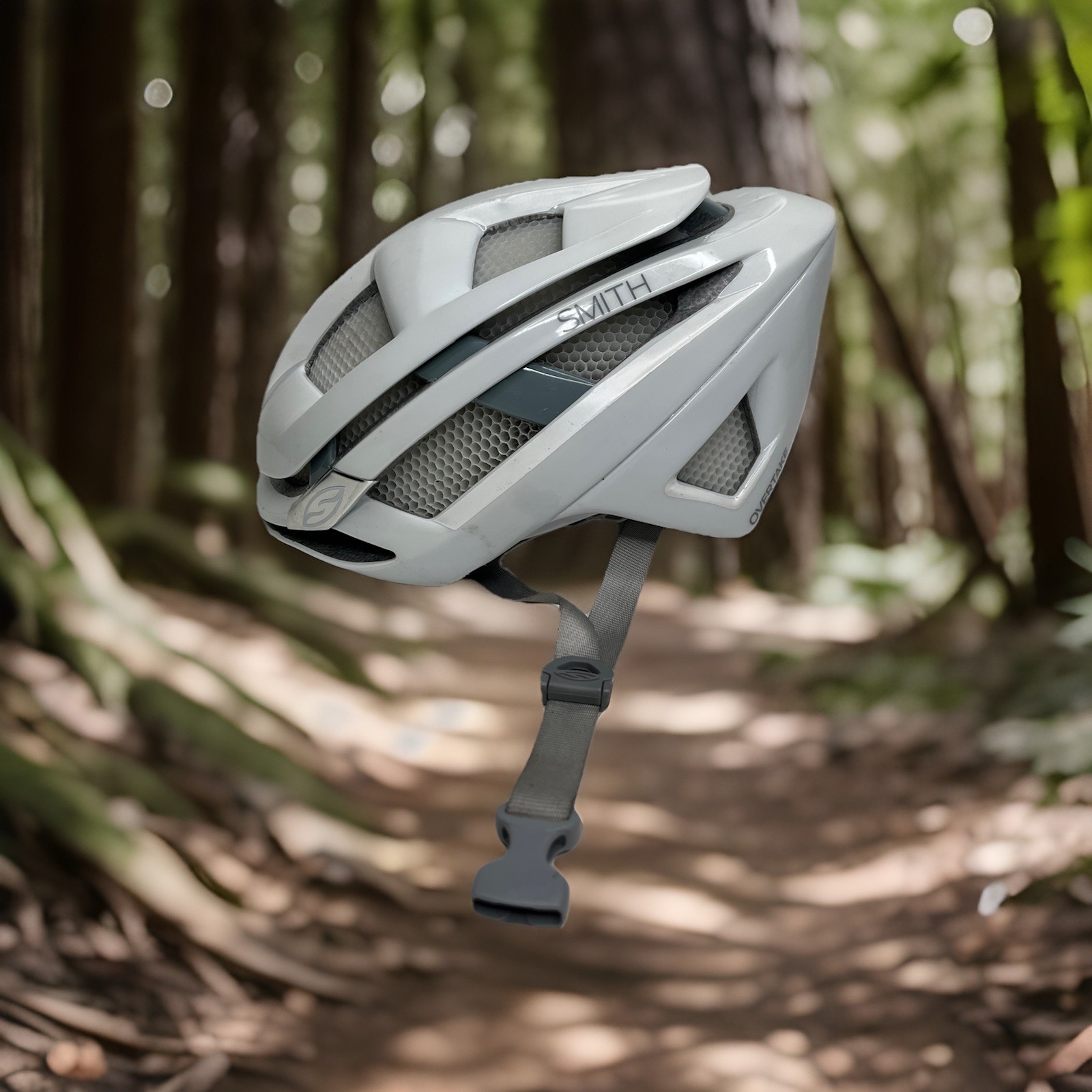 Smith Overtake Road Bike Helmet White Koroyd Aerocore Lightw