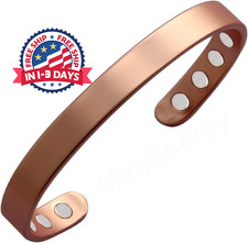 Pulsera magn tica de cobre puro al 99,9 para hombre y mujer....