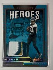 2021 Panini Absolute - Absolute Heroes Memorabilia DJ Chark #AH28 Prime /49...