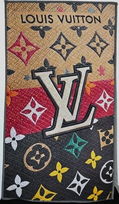   Monogram Designer Style Accent Rug   Hype Wall Art or Floor Decor  
