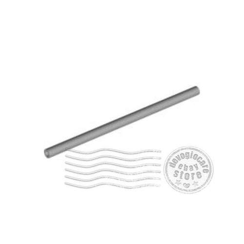 1x LEGO 75c08 Hartrohr 3mm 8L / 6,4cm hellgrau | 4514192