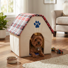 21875 - Petshoppe Small Dog House w/ Toy  AwaitingInput 