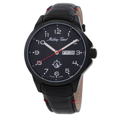 Mathey-Tissot MTWG2001104 Excalibur Black Dial 45 mm Men's Watch New