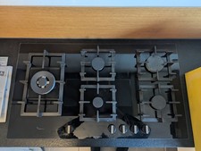 Bosch Serie 6 PPS9A6B90 autarkes Gas-Kochfeld - Schwarz, 90cm