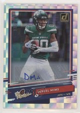 2020 Panini Donruss The Rookies Auto 133/299 Denzel Mims #TR-DM Auto uk2