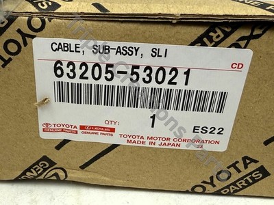 刹那  Toyota Genuine 63205-53021 Cable Sub-Assy Sliding Roof Drive