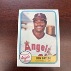 1981 Fleer Baseball Don Baylor #271 PSA 10