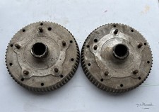 Porsche 356 B 60-64 Front Brake Drum Pair Used Original