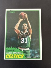 1981-82 TOPPS CEDRIC MAXWELL #5 VENDING  MINT CELTICS C1