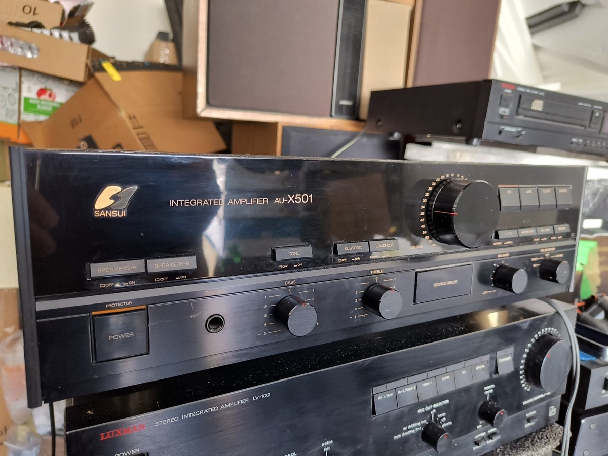 Sansui AU-X501 Integrated Amplifier | eBay