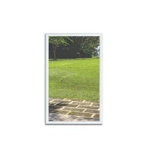 Universal 22x36 Door Glass Frame 1 Lite Insulated White Won't Yellow Warp