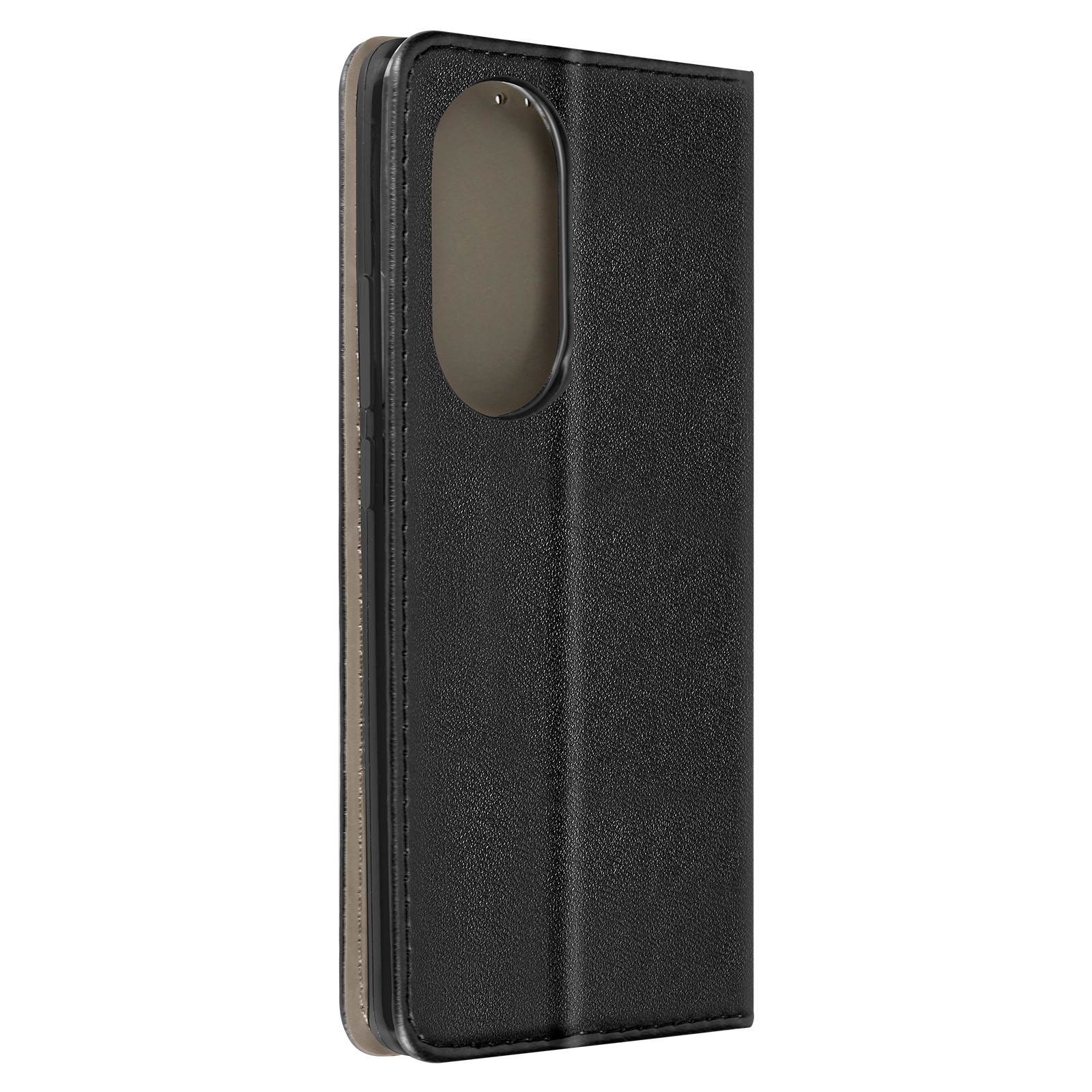 Housse portefeuille Oppo Reno 10 Pro clapet magnétique et support vidéo Avizar cuir