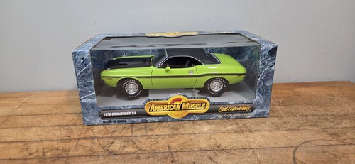 1970 Challenger T/A American Muscle Edition Ertl Collectibles 1/18 Lime GreenNIB