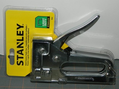 NEW in package- Stanley Light Duty Multi-Purpose Staple Gun TR45 FREE SHIP