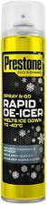 Prestone De-Icer, Anti Freeze Spray For Car Window, Fast Acting De Spray 600ml