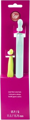 Boye Jumbo Kunststoff Häkelnadel Set-Größen P16 & Q-62330PQM