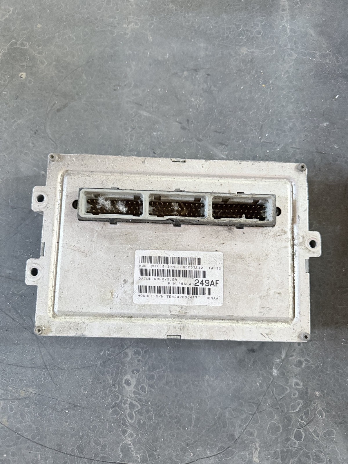 OEM 01 DODGE DURANGO 4.7L ENGINE COMPUTER MODULE UNIT ECU ECM PCM P56040249AF