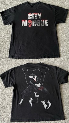 Official VLONE City Morgue T Shirt 2019 Men's Size XL Double sided Tee Streetwea