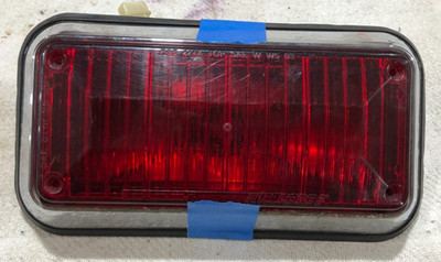 1 - Code 3 PSE 227X red strobe light 3' x 7'' USED