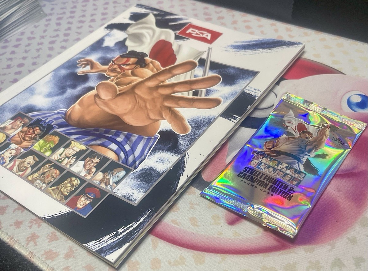 PSAマガジン　2025JUNE ストリートファイター2 June 2025 PSA Magazine Street Fighter VEGA + SEALED Promo