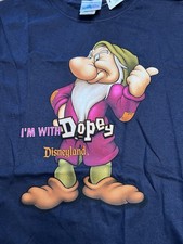 Disney Grumpy  I  m With Dopey  Shirt NWT Vintage Adult X-Large