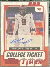 Hamilcar Rashed Jr. 2021 Contenders Draft Autograph Rookie Red Foil Oregon St