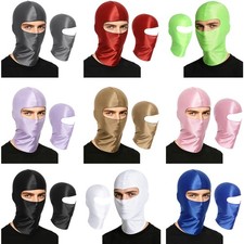 Adults Face Cover Party Full Head Mask Unique Headgear Soft Cosplay Mask Hiking