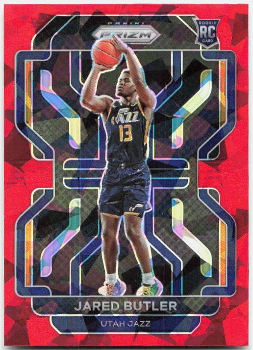 2021-22 Panini Prizm #290 Jared Butler Red Ice