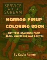 Horror Malbuch Gothic Beauties & Haunted Hotties, Ausmalbuch FüR Erwachsene