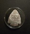 ARROWHEAD NATIVE AMERICAN 1 OZ 999 FINE SILVER ART BAR