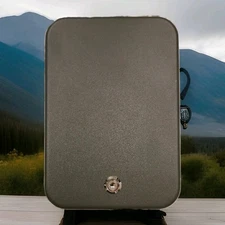 Union Safe Co Portable Security Safe w/ 2 Keys, Safety Cable & Manual-Exc Cond