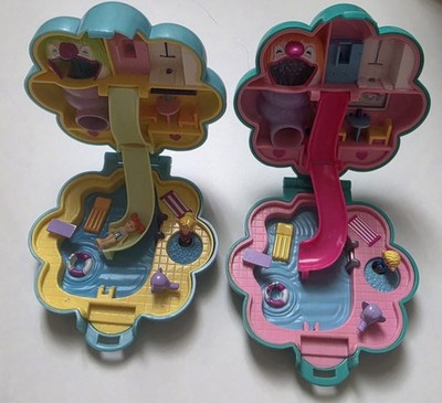 Polly Pocket Water Fun Park Bundle Incomplete