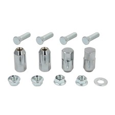 WHEEL NUTS & STUDS SET-4, ALLBALLS 85-1127, 7518378, 7547237, Polaris Ranger 4x4