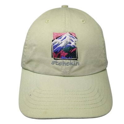 Stehekin Slideback Hat Green One Size Adjustable Embroidered Sutton's