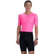 ZOOT Core Tri Aero Full-Zip Racesuit - Women's Bright Pink, XS