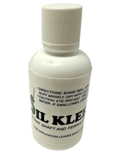 New 1 oz. Bottle of Cue Silk Sil Kleen Pool Cue Shaft and Ferrule Cleaner