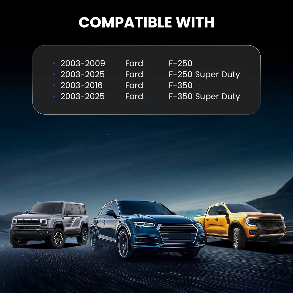 4pcs 1.5" 8x170 Wheel Spacers 125mm CB For 03-25 Ford F350 Super Duty - Image 3 of 4