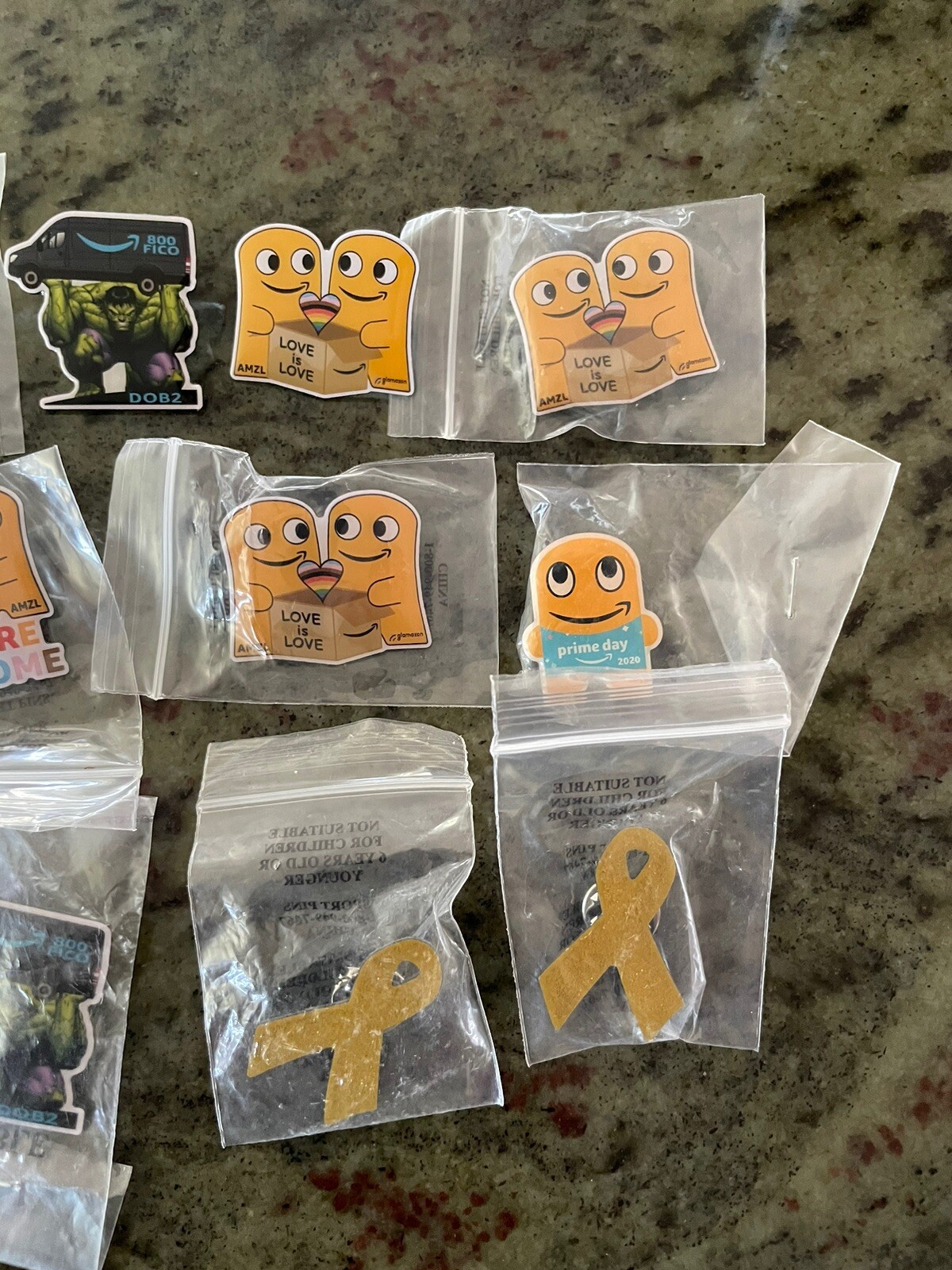 Amazon PECCY Pins Bulk Lot Of 18 eBay